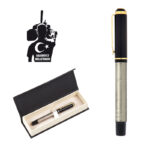 Kabartma Figürlü Metal Roller Kalem Seti - Görsel 9