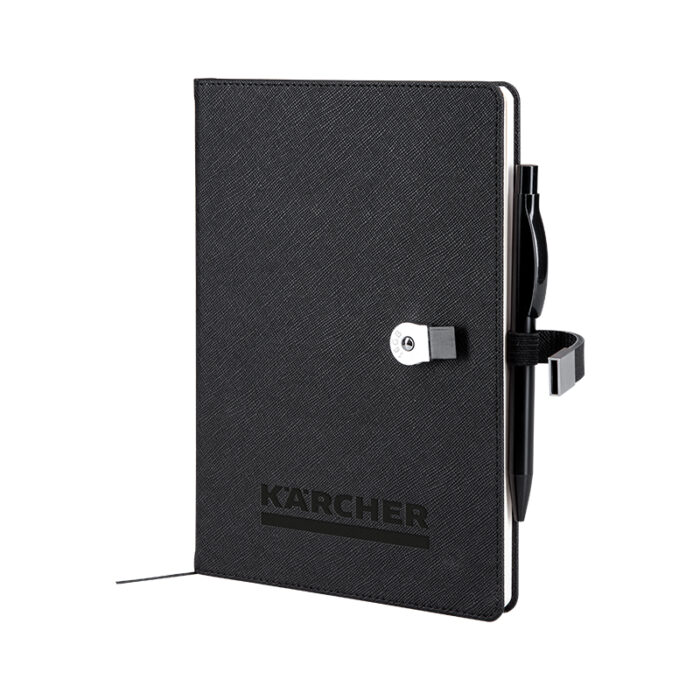 15 x 21 Termo Deri̇ USB'li Defter - Görsel 1