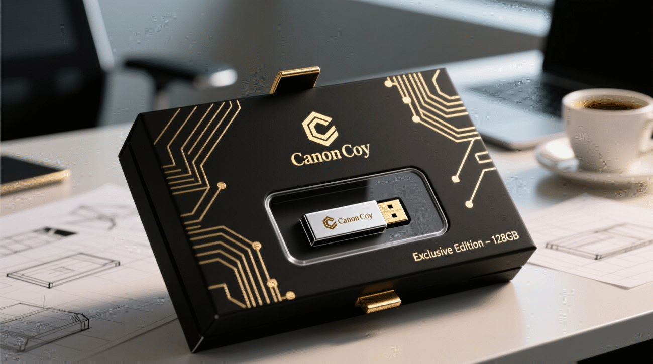 Özel kutulu USB promosyon bellek