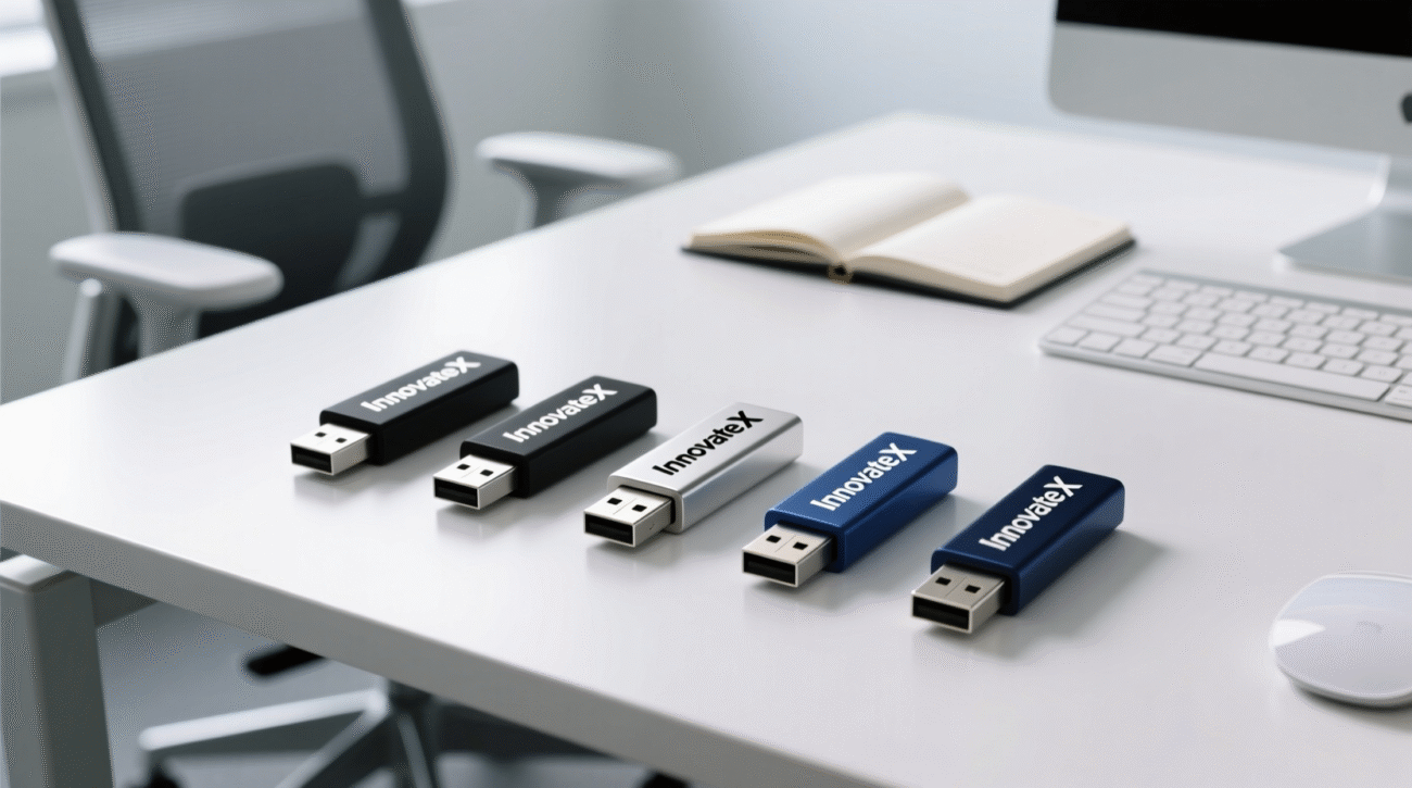 USB logo baskı ile markalı USB bellekler