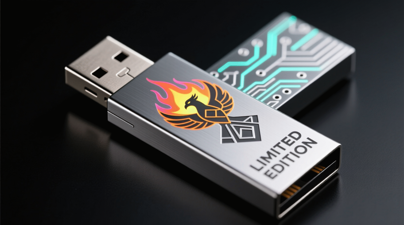USB logo baskı UV ve lazer kazıma yöntemleri
