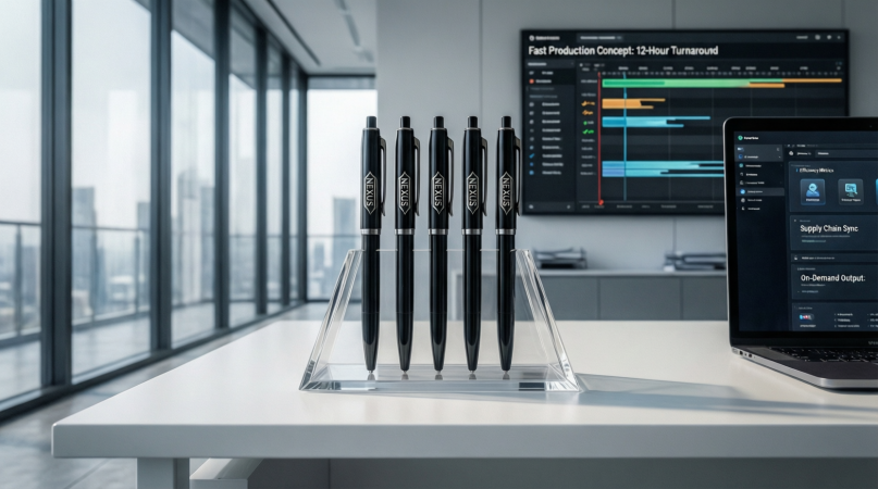 Hızlı üretim ve özel tasarımlı promosyon kalem setleri